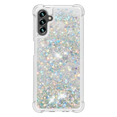 Glitter Bling TPU Case Samsung Galaxy A13 Silver