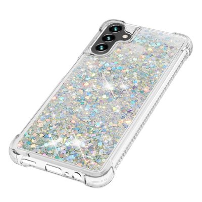 Glitter Bling TPU Case Samsung Galaxy A13 Silver