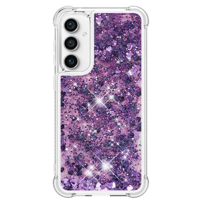 Köp Glitter Bling TPU Case Samsung Galaxy S23 FE Lila Online