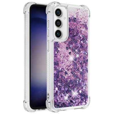 Köp Glitter Bling TPU Case Samsung Galaxy S23 FE Lila Online
