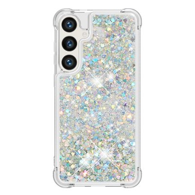 Köp Glitter Bling TPU Case Samsung Galaxy S24 Plus Silver Online