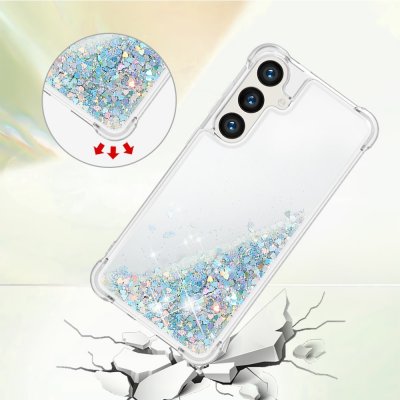 Köp Glitter Bling TPU Case Samsung Galaxy S24 Plus Silver Online