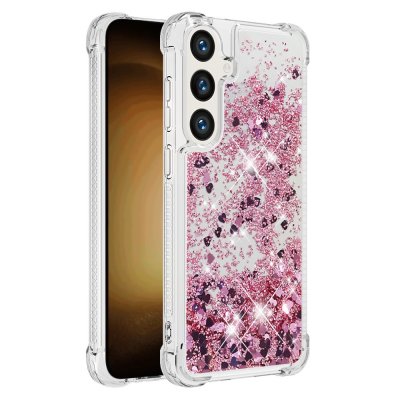 Köp Glitter Bling TPU Case Samsung Galaxy S24 Roséguld Online