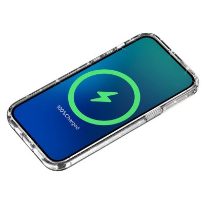 Köp Glitter MagSafe Skal iPhone 14 Transparent Online