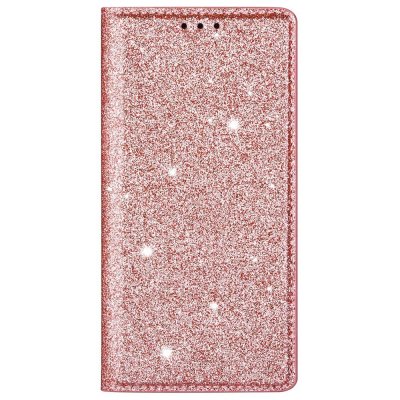 Köp Glitter Plånboksfodral iPhone 14 Pro Roséguld Online