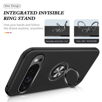 Google Pixel 9 Pro XL Skal Ringhållare Svart