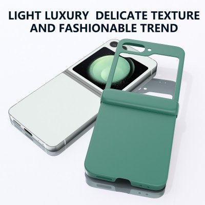 Hårdskal Gummerat Hinge Protection Samsung Galaxy Z Flip 7 FE Grön