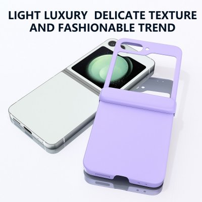 Hårdskal Gummerat Hinge Protection Samsung Galaxy Z Flip 7 FE Lila