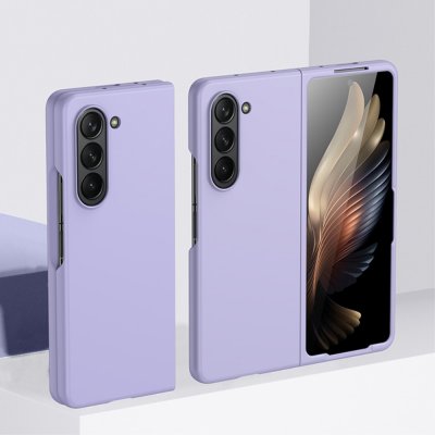 Köp Hårdskal Gummerat Samsung Galaxy Z Fold 5 Lila Online