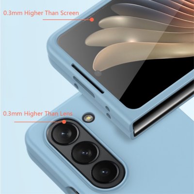 Köp Hårdskal Gummerat Samsung Galaxy Z Fold 5 Lila Online