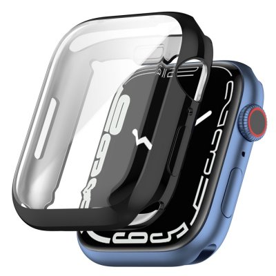 Köp Heltäckande TPU Skal Apple Watch 41mm Series 9 Svart Online