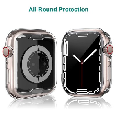 Köp Heltäckande Skal Apple Watch 41mm Series 9 Transparent Online