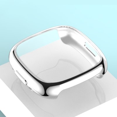 Köp Heltäckande Skal Fitbit Versa 4 Silver Online