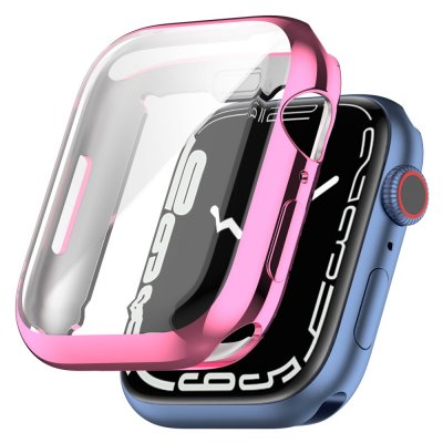 Köp Heltäckande TPU Skal Apple Watch 41mm Rosa Online