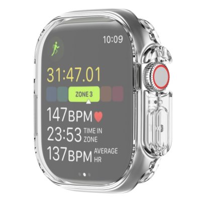 Köp Heltäckande TPU Skal Apple Watch Ultra 49mm Transparent Online