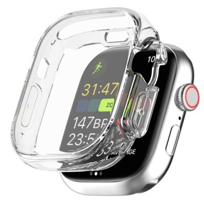 Köp Heltäckande TPU Skal Apple Watch Ultra 49mm Transparent Online