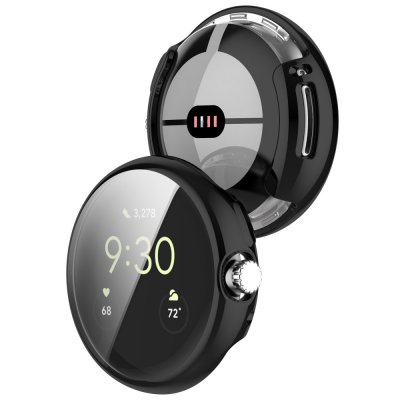 Heltäckande TPU Skal Google Pixel Watch 3 41mm Svart