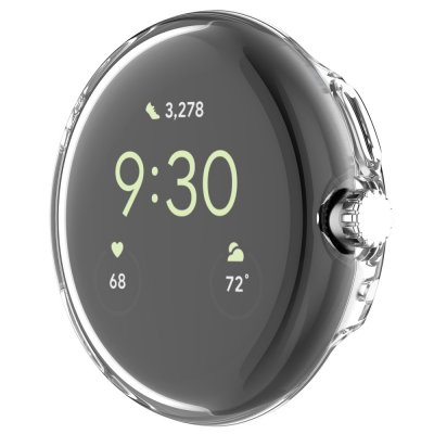 Heltäckande TPU Skal Google Pixel Watch 3 41mm Transparent