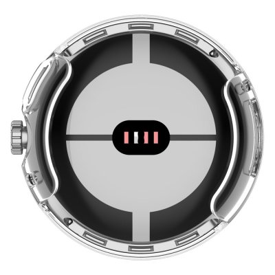 Heltäckande TPU Skal Google Pixel Watch 3 41mm Transparent