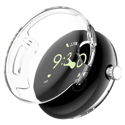 Heltäckande TPU Skal Google Pixel Watch 2 Transparent