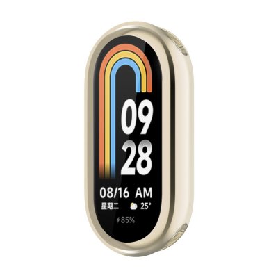 Köp Heltäckande TPU Skal Xiaomi Smart Band 8 Guld Online