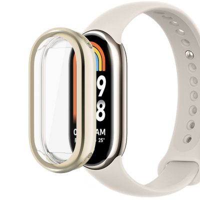 Köp Heltäckande TPU Skal Xiaomi Smart Band 8 Guld Online