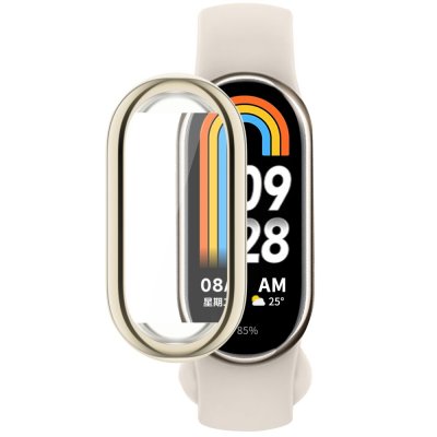 Köp Heltäckande TPU Skal Xiaomi Smart Band 8 Guld Online