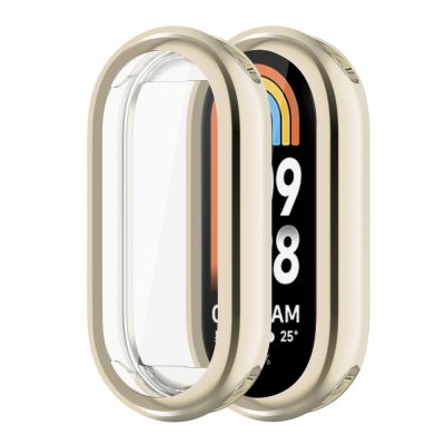 Köp Heltäckande TPU Skal Xiaomi Smart Band 8 Guld Online