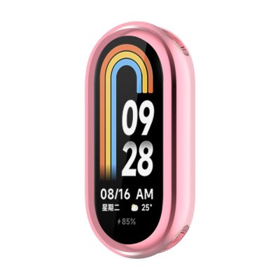 Köp Heltäckande TPU Skal Xiaomi Smart Band 8 Rosa Online