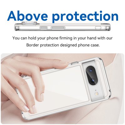 Hybrid Edge Case Google Pixel 8 Transparent