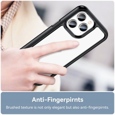 Köp Hybrid Edge Case iPhone 14 Pro Svart Online