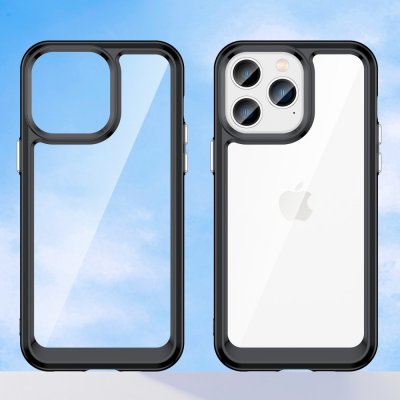 Köp Hybrid Edge Case iPhone 14 Pro Svart Online
