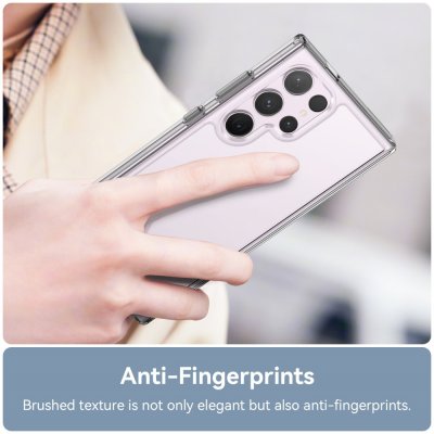 Köp Hybrid Edge Case Samsung Galaxy S24 Ultra Transparent Online