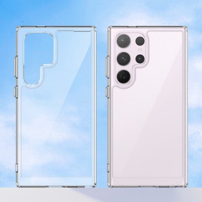 Köp Hybrid Edge Case Samsung Galaxy S24 Ultra Transparent Online