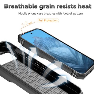 Hybridskal Google Pixel 9 Pro Ring + Kameraskydd