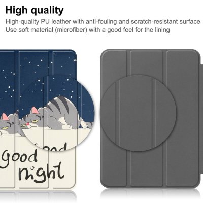 Köp iPad 10.9 2022 (10th gen) Fodral Tri-fold Katt Online