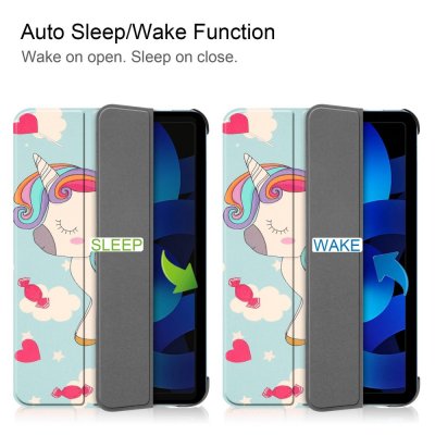 Köp iPad 10.9 2022 (10th gen) Fodral Tri-fold Unicorn Online