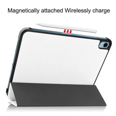 Apple iPad 11 11th Gen (2025) Fodral Tri-fold Vit