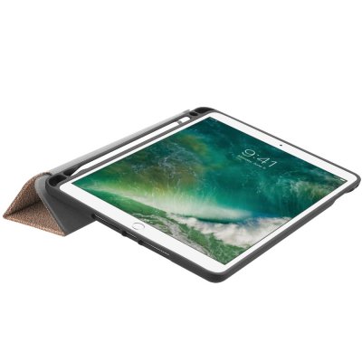 iPad 9.7 6th Gen (2018) Fodral Med Pencil-hållare Rosa