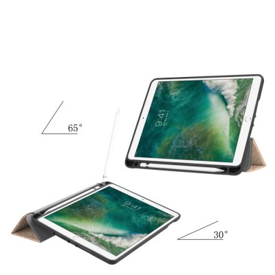 iPad 9.7 6th Gen (2018) Fodral Med Pencil-hållare Rosa