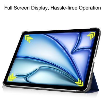 Apple iPad Air 11 7th Gen (2025) Fodral Tri-fold Mörkblå