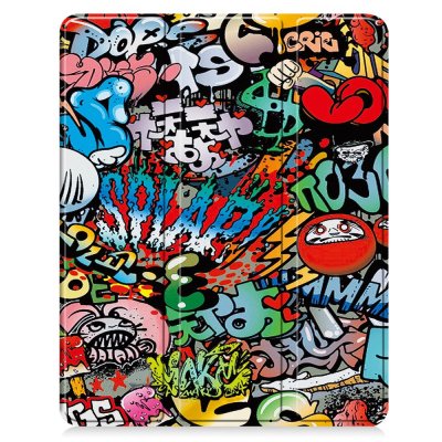 Apple iPad Air 13 3rd Gen (2026) Fodral Tri-fold Graffiti