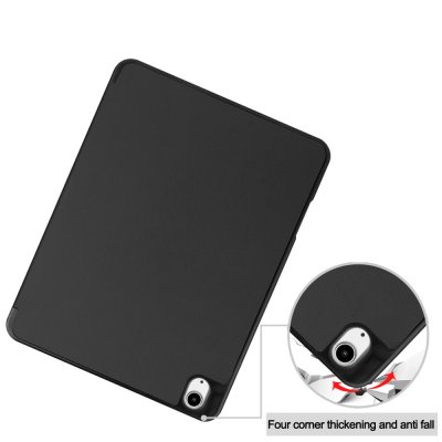 Apple iPad Air 13 3rd Gen (2026) Fodral Tri-Fold Med Pencil-hållare Svart
