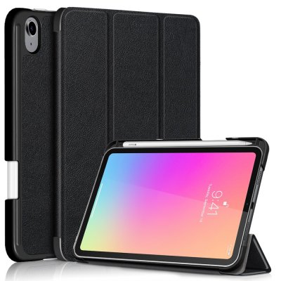 iPad Mini 7th Gen (2024) Fodral Tri-Fold Med Pencil-hållare
