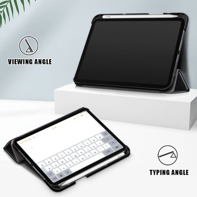 iPad Mini 7th Gen (2024) Fodral Tri-Fold Med Pencil-hållare