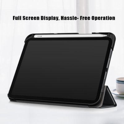 iPad Mini 7th Gen (2024) Fodral Tri-Fold Med Pencil-hållare
