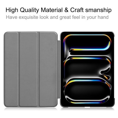 iPad Pro 11 5th Gen (2024) Fodral Tri-fold Mörkblå
