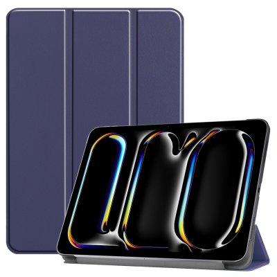 iPad Pro 11 5th Gen (2024) Fodral Tri-fold Mörkblå