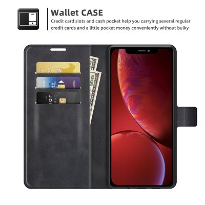 iPhone 13 Leather Wallet Black