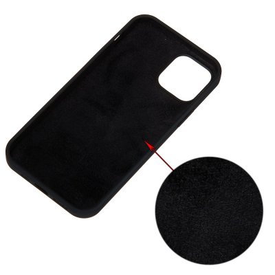 iPhone 13 Pro Skal Silikon Svart - Techhuset.se